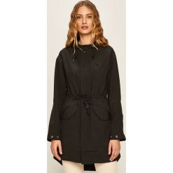 Polo Ralph Lauren - Parka. Czarne kurtki damskie Polo Ralph Lauren, s, bez wzorów, z nylonu, długie, z kapturem. Za 1299,00 zł.