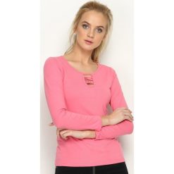 Różowa Bluzka Louder. Różowe bluzki damskie marki Born2be, xl, klasyczne, z długim rękawem. Za 24,99 zł.