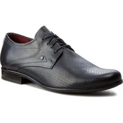 Półbuty LASOCKI FOR MEN - MB-MOSE-S16-04 Granatowy. Niebieskie buty wizytowe męskie Lasocki For Men, ze skóry. Za 179,99 zł.
