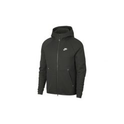 Bluzy Nike Tech Fleece Hoodie. Zielone bluzy męskie Nike, xl, bez wzorów, bez kołnierzyka, bez rękawów, bez kaptura. Za 403,75 zł.