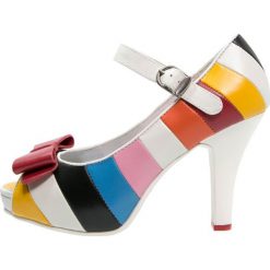 Szpilki: Lola Ramona ANGIE Szpilki Peep Toe white/red