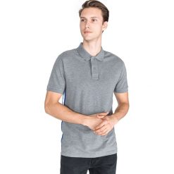 Calvin Klein Monogram Polo Koszulka Szary. Szare podkoszulki męskie Calvin Klein, l, bez wzorów, z bawełny, bez rękawów. Za 254,95 zł.