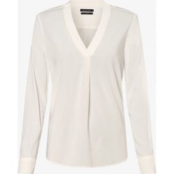 Marc O'Polo - Bluzka damska, beżowy. Brązowe bluzki damskie Marc O'Polo, bez wzorów, polo, bez rękawów. Za 279,95 zł.