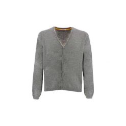 Swetry rozpinane / Kardigany Sun68 K28103. Szare swetry męskie SUN68, xl, bez wzorów, bez kołnierzyka, bez kaptura. Za 415,48 zł.
