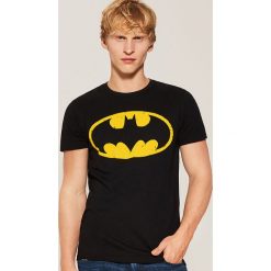 T-shirt Batman - Czarny. Czarne t-shirty męskie House, l, z motywem z bajki. Za 49,99 zł.
