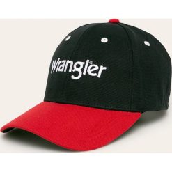 Wrangler - Szalik. Czarne szaliki męskie Wrangler, z dzianiny. W wyprzedaży za 79,90 zł.