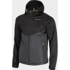 Softshell męski SFM703 - głęboka czerń - Outhorn. Kurtki męskie EVERHILL, m, bez wzorów, z softshellu, bez kaptura. Za 189,99 zł.