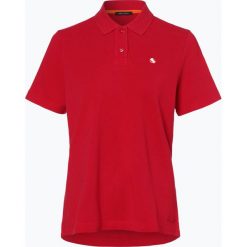 Marc O'Polo - Damska koszulka polo, czerwony. Czerwone koszulki damskie polo m, z haftami, polo. Za 219,95 zł.