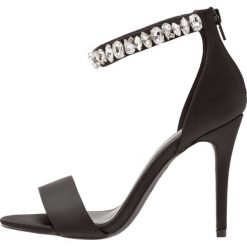 Sandały damskie: New Look Wide Fit WIDE FIT ZIZZLES Sandały na obcasie black