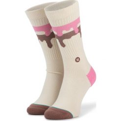 Skarpety Wysokie Unisex STANCE - Melt Down M556C18MED Natural. Brązowe skarpetki damskie Stance, bez wzorów, z elastanu. Za 59,00 zł.
