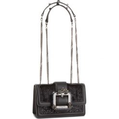 Torebka PATRIZIA PEPE - 2V8210/A4Q0-XS93 Black Velvet/Glitt. Czarne torebki klasyczne damskie Patrizia Pepe, ze skóry. Za 1739,00 zł.