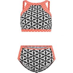 Bikini z biustonoszem bustier (2 części) bonprix czarno-biały. Czarne stroje kąpielowe damskie bonprix, bez wzorów. Za 89,99 zł.