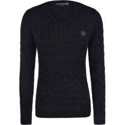 Swetry klasyczne damskie: Sweter w kolorze czarnym