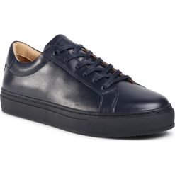 Sneakersy TOMMY HILFIGER - Premium Cupsole Leather FM0FM02858 Desert Sky DW5. Niebieskie sneakersy męskie TOMMY HILFIGER, bez zapięcia. Za 649,00 zł.