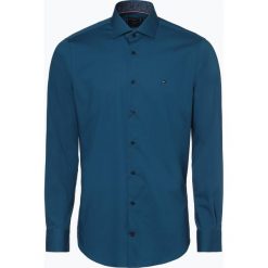 Tommy Hilfiger Tailored - Koszula męska łatwa w prasowaniu, niebieski. Niebieskie koszule męskie Tommy Hilfiger Tailored, m, bez wzorów, z bawełny, bez kołnierzyka, bez rękawów. Za 299,95 zł.