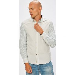 Pepe Jeans - Koszula. Białe koszule męskie Pepe Jeans, xxl, w paski, z bawełny, klasyczne, z klasycznym kołnierzykiem, z długim rękawem. W wyprzedaży za 219,90 zł.