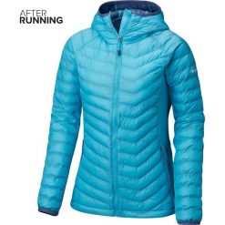 Kurtka Columbia Powder Lite Hooded Jacket W Błękitna. Niebieskie kamizelki damskie Columbia, na zimę, bez wzorów, sportowe, bez kaptura. Za 299,99 zł.