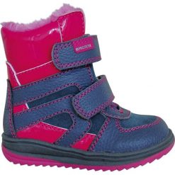 Protetika buty zimowe dziewczęce Trinity 26 niebieskie. Niebieskie buty dziewczęce zimowe Protetika, bez zapięcia. Za 219,00 zł.