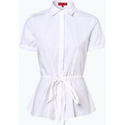HUGO - Bluzka damska – Erenia, biały. Bluzki damskie HUGO. Za 299,95 zł.