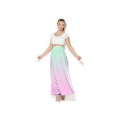 Spódnica CP-014 62. Szare spódniczki damskie Colour pleasure, bez wzorów, z dzianiny, maxi. Za 119,00 zł.