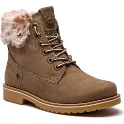Trapery WRANGLER - Creek Alaska WL182502 Taupe 29. Zielone trapery damskie Wrangler, ze skóry, bez obcasa, bez zapięcia. W wyprzedaży za 289,00 zł.