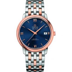 ZEGAREK OMEGA De Ville Prestige Co-Axial. Niebieskie zegarki męskie marki OMEGA, szklane. Za 23300,00 zł.