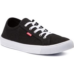 Tenisówki LEVI'S - 225832-733-59 Regular Black. Czarne półbuty męskie Levi's®, bez wzorów, z gumy, eleganckie, bez zapięcia. Za 159,00 zł.