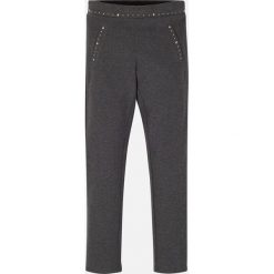 Mayoral - Legginsy dziecięce 128-167 cm. Szare spodnie dziewczęce Mayoral, bez wzorów, z elastanu, casualowe. Za 111,90 zł.