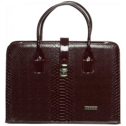 Grosso Bag Torebka Damska Burgund. Czerwone torebki klasyczne damskie marki Grosso Bag. W wyprzedaży za 99,00 zł.