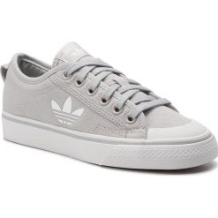Buty adidas - Nizza Trefoil W EF2039 Gretwo/Ftwwht/Crywht. Szare buty sportowe damskie Adidas, bez wzorów, z gumy, sportowe. Za 279,00 zł.