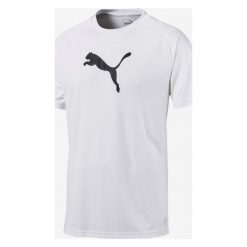 Puma Liga Sideline Koszulka Biały Wielokolorowy. Białe podkoszulki męskie Puma, xl, z nadrukiem, z poliesteru, z krótkim rękawem. Za 102,95 zł.