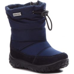 Śniegowce NATURINO - Falcotto By Naturino Poznurr 0013001265.01.0C01 M Velour/Nylon Bleu. Niebieskie śniegowce chłopięce Naturino, bez zapięcia. Za 349,00 zł.