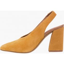 Szpilki: Topshop B&B GEORGIA FLARE Szpilki mustard