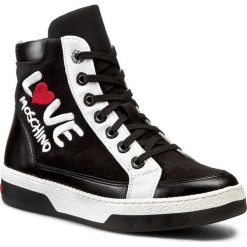 Sneakersy LOVE MOSCHINO - JA15063G10II100A Nero. Czarne sneakersy damskie Love Moschino, ze skóry ekologicznej. W wyprzedaży za 449,00 zł.