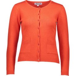 Kardigan w kolorze pomarańczowym. Pomarańczowe swetry damskie Cachemire Closet, s, bez wzorów, z wełny. W wyprzedaży za 159,95 zł.