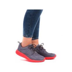 Szare sportowe trampki RS-82516-4W. Szare trampki i tenisówki damskie ButyModne, bez wzorów, bez zapięcia. Za 65,00 zł.