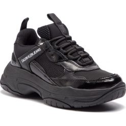 Sneakersy CALVIN KLEIN JEANS - Maya R7797 Black. Czarne półbuty damskie marki Calvin Klein Jeans, z jeansu. Za 729,00 zł.
