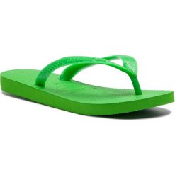 Japonki HAVAIANAS - Top 40000299500 Green Neon/Green. Zielone klapki damskie Havaianas, bez wzorów, z tworzywa sztucznego, bez kołnierzyka. W wyprzedaży za 69,00 zł.