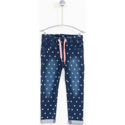 Lemon Explore - Jeansy dziecięce 86-116 cm. Szare jeansy dziewczęce marki LEMON explore, l, bez wzorów, z elastanu. W wyprzedaży za 69,90 zł.
