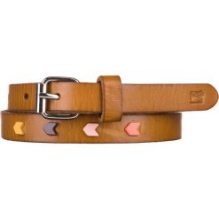 Scotch & Soda Pasek Brązowy. Pomarańczowe paski damskie Scotch & Soda, w paski, ze skóry. Za 221,95 zł.