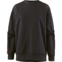 Bluza w kolorze czarnym. Czarne bluzy damskie Street & Sports Wear, xs, z nadrukiem, z bawełny, bez rękawów, bez kaptura. W wyprzedaży za 153,95 zł.