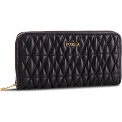 Duży Portfel Damski FURLA - Cometa 993818 P PAV3 2Q0 Onyx. Czarne portfele damskie Furla, ze skóry. Za 850,00 zł.