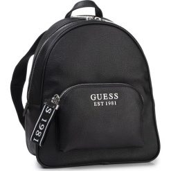 Plecak GUESS - Haidee (VY) HWVY75 86330 BLA. Czarne plecaki damskie Guess, z aplikacjami, ze skóry ekologicznej, eleganckie. Za 649,00 zł.
