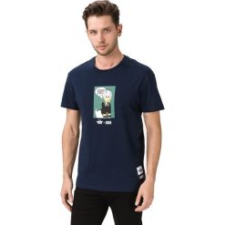 Jack & Jones Donald Duck Koszulka Niebieski. Niebieskie podkoszulki męskie Jack & Jones, l, z nadrukiem, z bawełny, z krótkim rękawem. Za 87,95 zł.