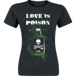 Bluzki damskie: Love Is Poison Koszulka damska czarny