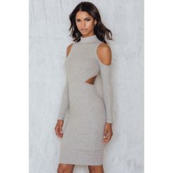 Sukienki: Passion Fusion Ekskluzywna Sukienka Obcisła – Grey