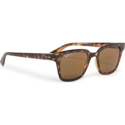 Okulary przeciwsłoneczne RAY-BAN - Wayfarer 0RB4323 710/83 Brown/Brown. Pomarańczowe okulary przeciwsłoneczne damskie Ray-Ban. Za 649,00 zł.