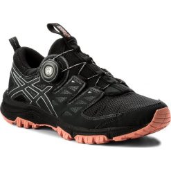 Buty ASICS - Gel-FujiRado T7F7N Phantom/Mid Grey/Begonia Pink 1969. Czarne buty sportowe damskie Asics, z materiału, sportowe, do biegania. W wyprzedaży za 389,00 zł.