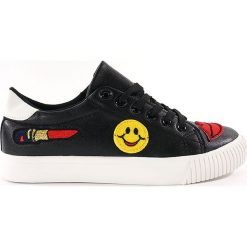 OBUWIE SPORTOWE SEAS BL75 CZA. Buty sportowe damskie SEASTAR, bez wzorów, ze skóry, bez zapięcia. Za 52,00 zł.