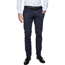 Spodnie daroca 214 granatowy 0001. Niebieskie spodnie męskie marki Recman, na co dzień, m, bez wzorów, eleganckie. Za 99,99 zł.